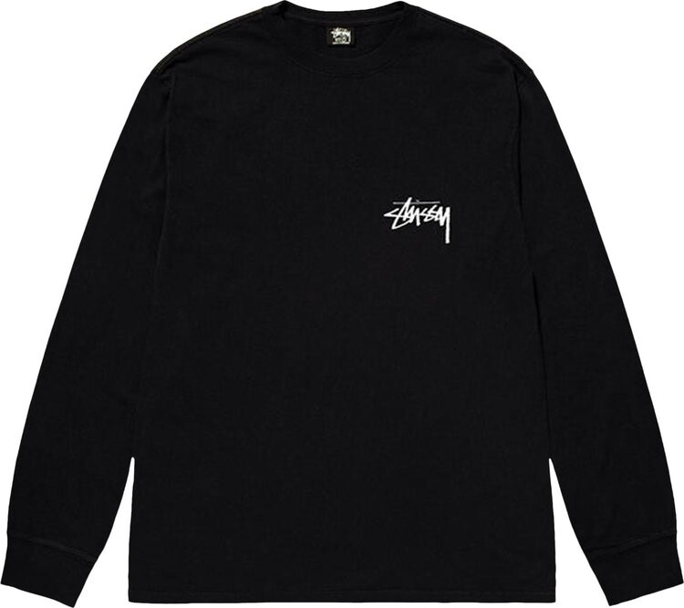 Лонгслив Stussy 8 Ball Fade Long-Sleeve Tee 'Black', черный 
Лонгслив Stussy 8 Ball Fade Long-Sleeve Tee 'Black', черный