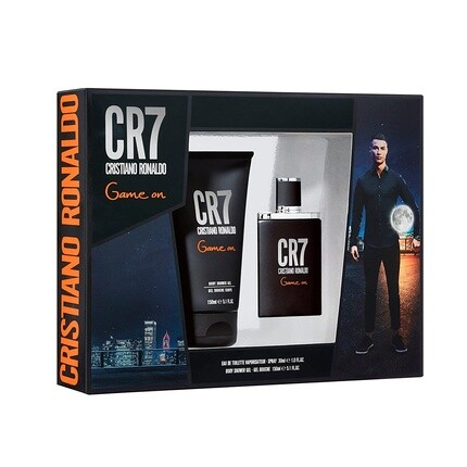 Cristiano Ronaldo CR7 Game On Set 30ml Eau de Toilette EDT и гель для душа
Cristiano Ronaldo CR7 Game On Set 30ml Eau de Toilette EDT и гель для душа