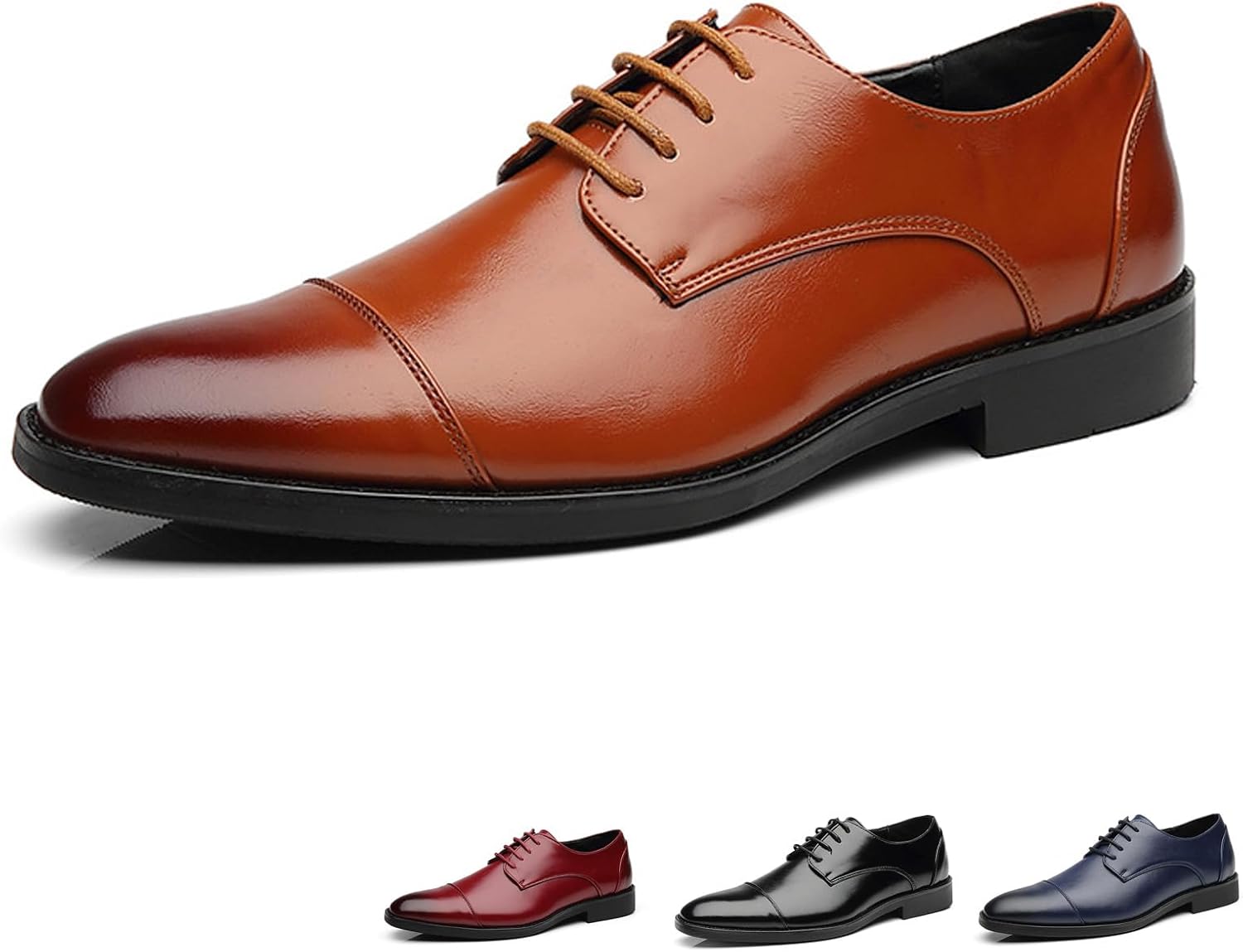 Мужские классические формальные оксфорды из кожи с массивным каблуком, модные, легкие, с заостренным носком, низкие, на шнуровке, с небольшим устойчивым каблуком, деловые туфли для свадьбы и работы Nsneond, коричневый
Мужские классические формальные оксфорды из кожи с массивным каблуком, модные, легкие, с заостренным носком, низкие, на шнуровке, с небольшим устойчивым каблуком, деловые туфли для свадьбы и работы Nsneond, коричневый