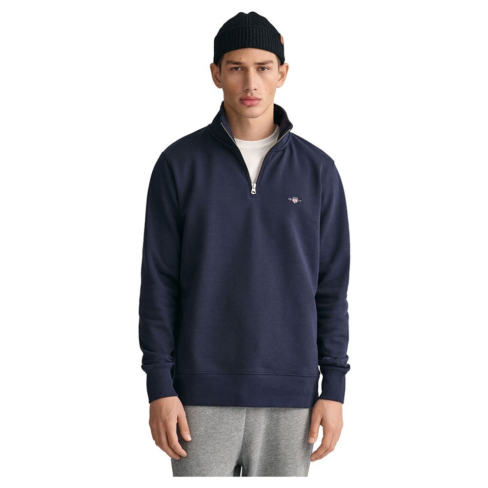 Толстовка Gant Shield Half Zip, синий
Толстовка Gant Shield Half Zip, синий