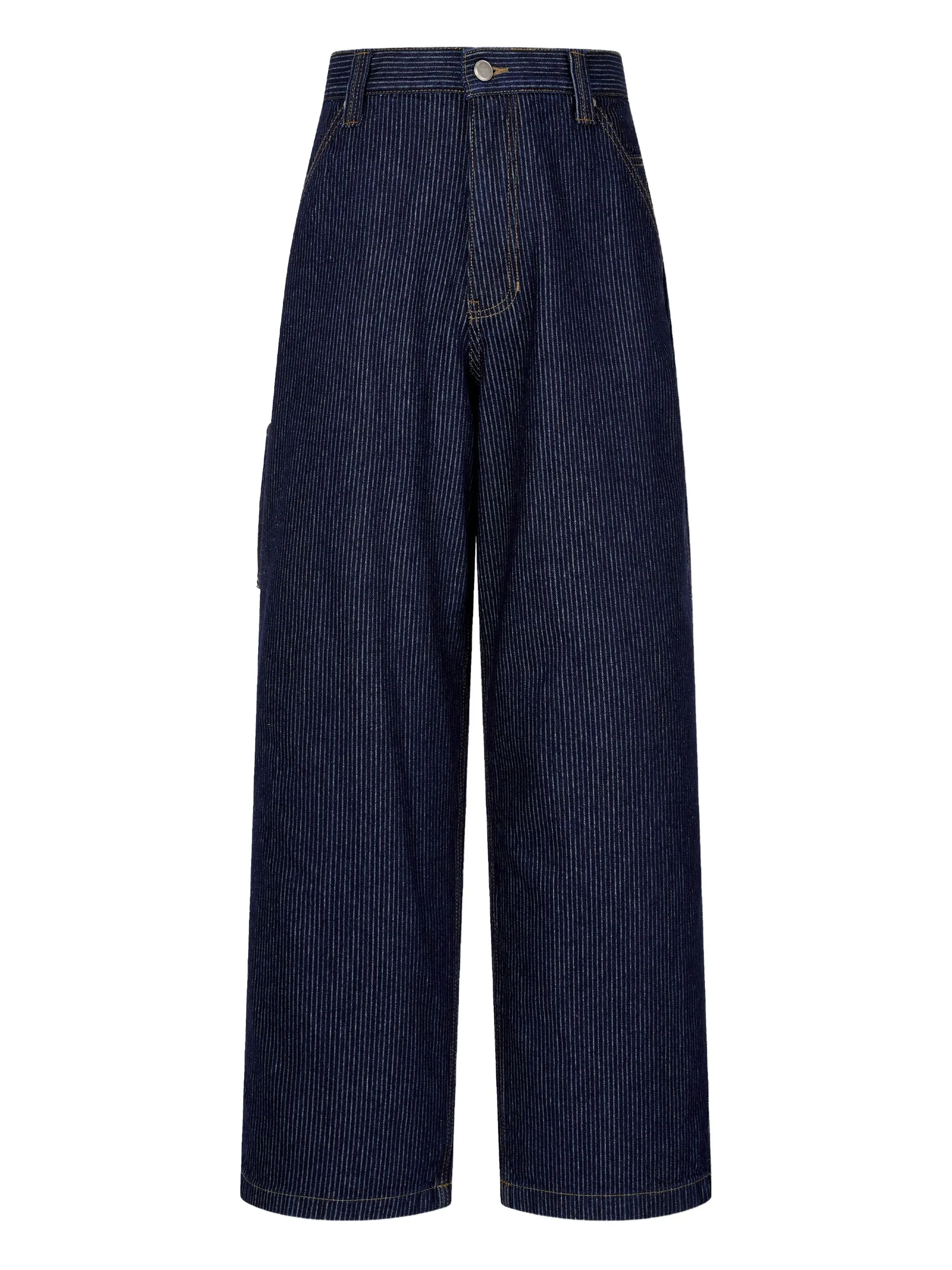 Джинсы в полоску Studio Tomboy, синий
Джинсы в полоску Studio Tomboy, синий