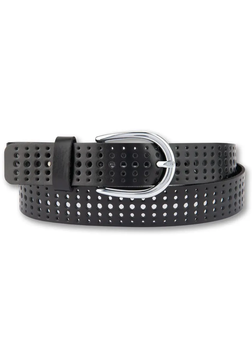 Кожаный ремень BERND GÖTZ со стильным сетчатым дизайном, черный
Кожаный ремень BERND GÖTZ со стильным сетчатым дизайном, черный