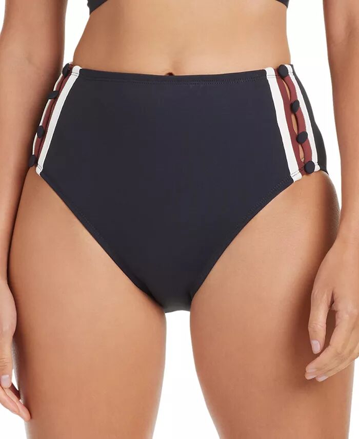 Женские плавки бикини на пуговицах с высокой талией Bleu by Rod Beattie, черный
Женские плавки бикини на пуговицах с высокой талией Bleu by Rod Beattie, черный