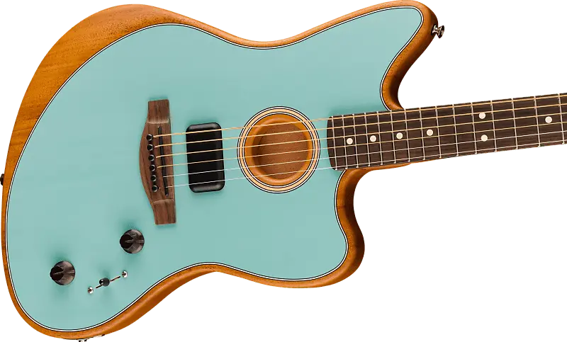 Fender Acoustasonic Player Jazzmaster - Ice Blue 
Fender Acoustasonic Player Jazzmaster - Ice Blue