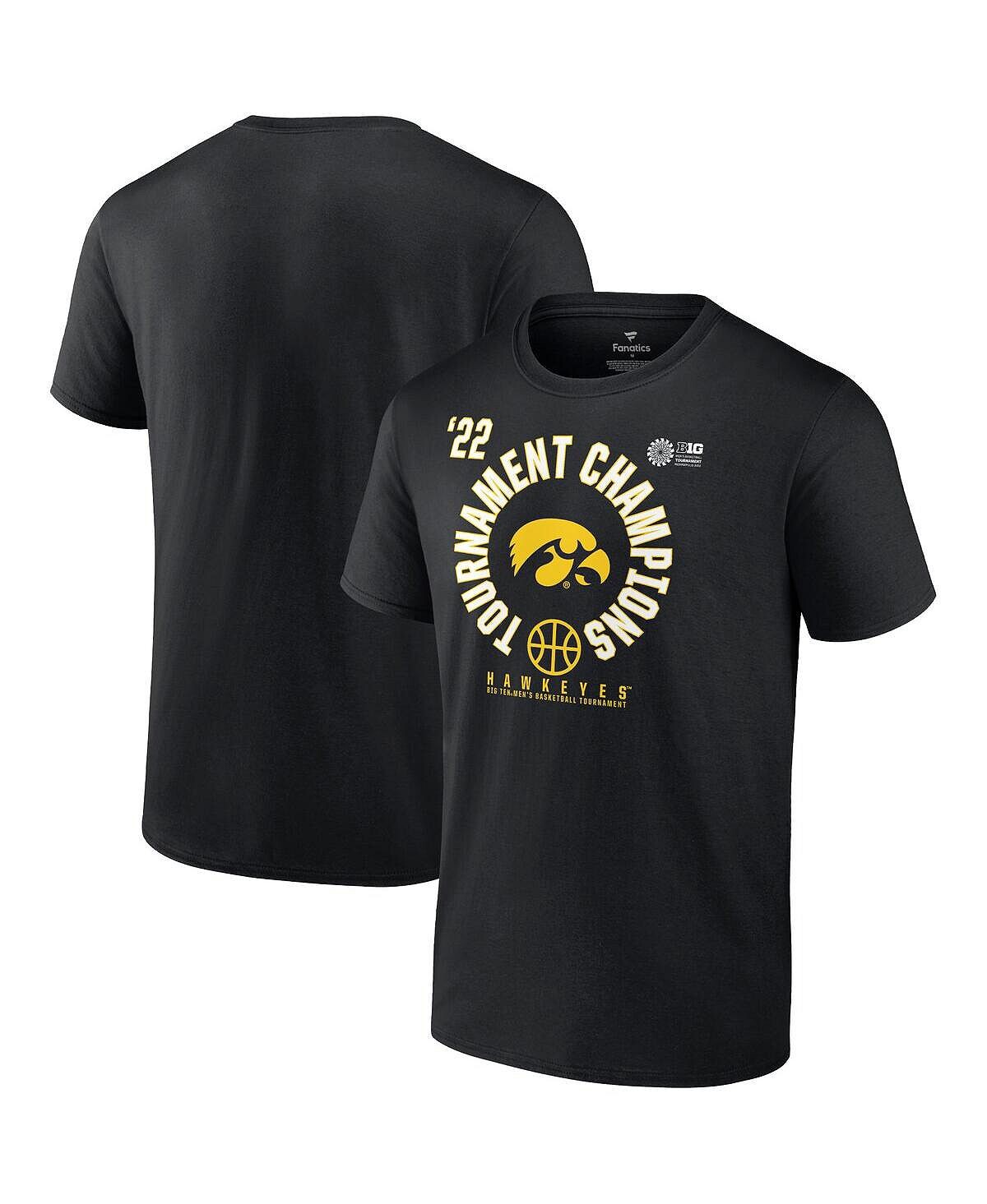Мужская черная футболка iowa hawkeyes 2022 big ten men's basketball conference tournament champions Fanatics, черный
Мужская черная футболка iowa hawkeyes 2022 big ten men's basketball conference tournament champions Fanatics, черный