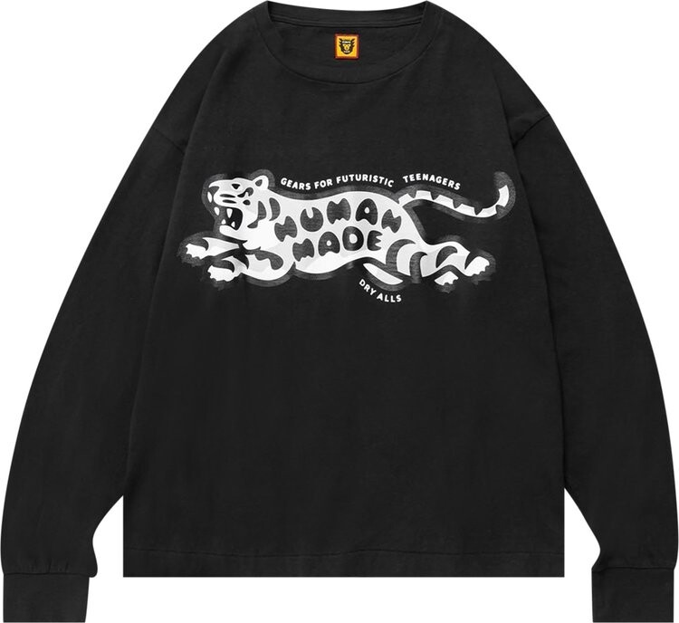Футболка Human Made Tiger Long-Sleeve T-Shirt 'Black', черный
Футболка Human Made Tiger Long-Sleeve T-Shirt 'Black', черный