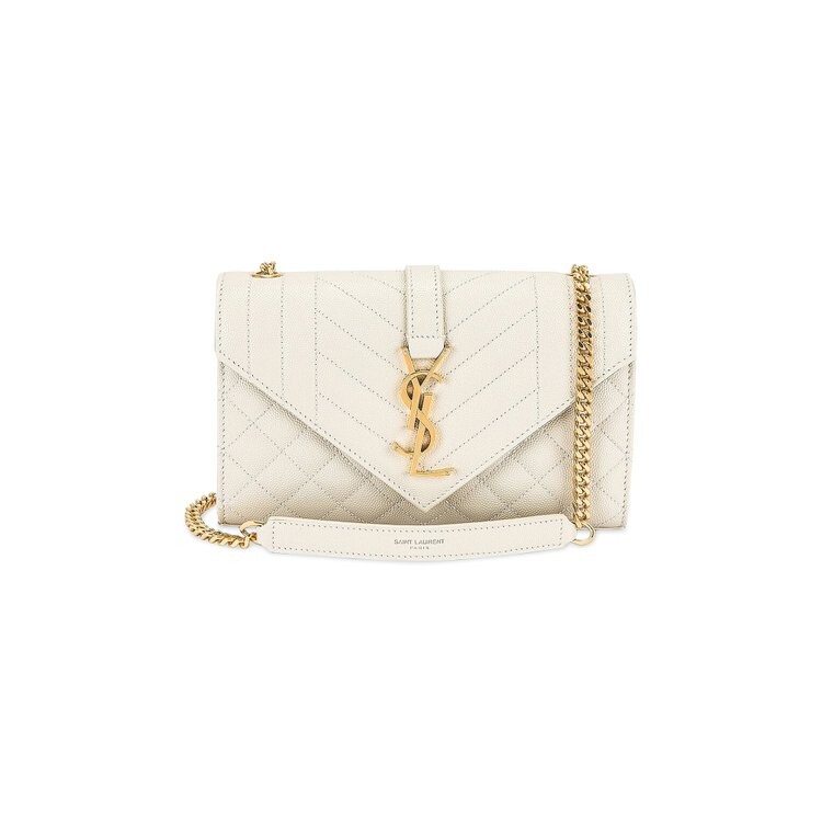 Сумка через плечо Saint Laurent Envelope Small Chain Bag, цвет Soft Cream
Сумка через плечо Saint Laurent Envelope Small Chain Bag, цвет Soft Cream
