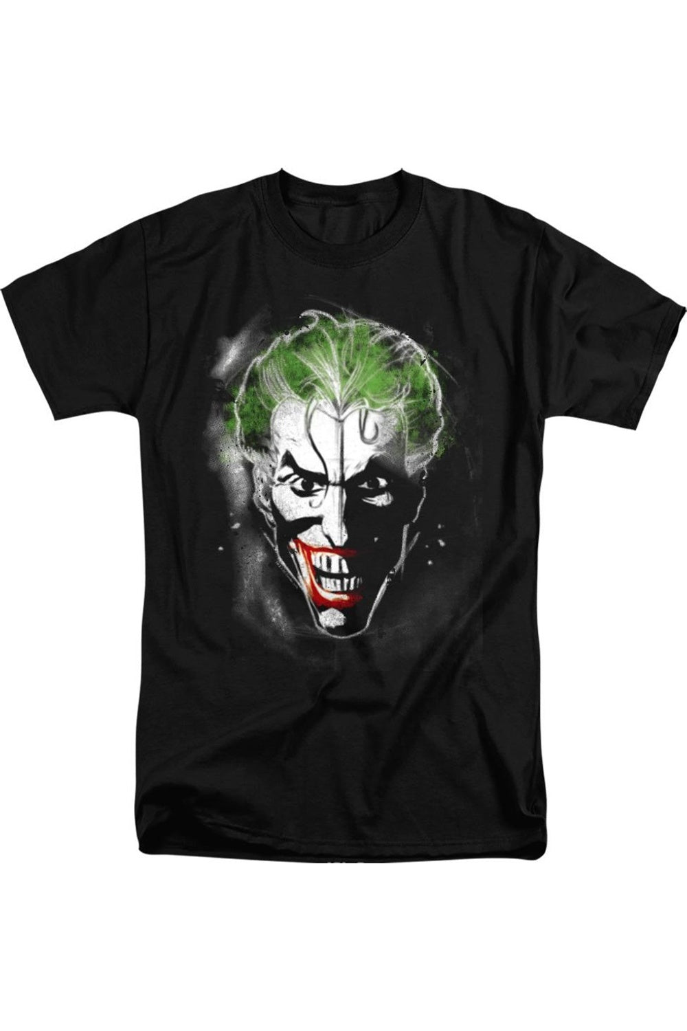 Футболка с коротким рукавом Batman Face Of Madness для взрослых Gildan, черный 
Футболка с коротким рукавом Batman Face Of Madness для взрослых Gildan, черный