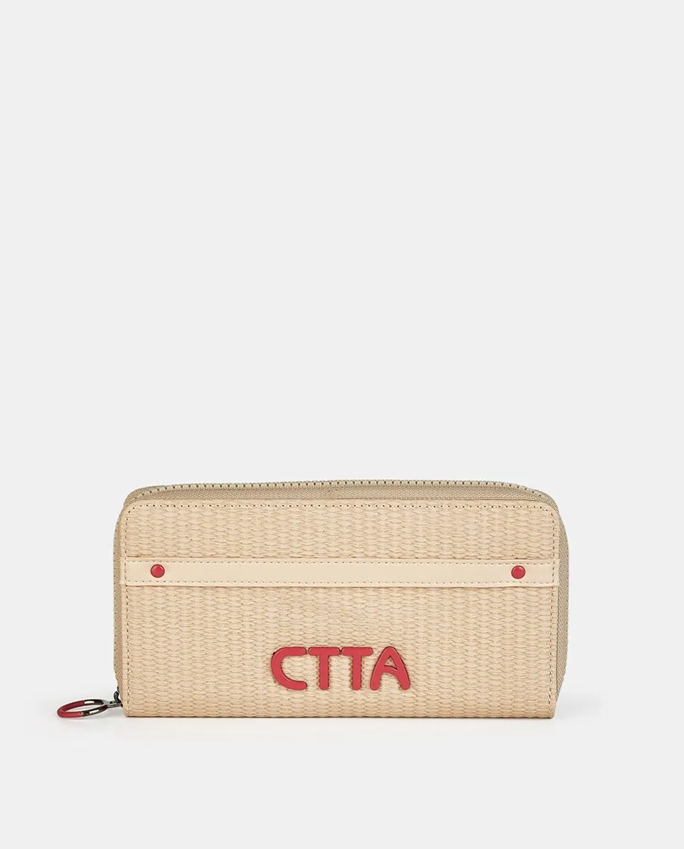 Кошелек на молнии Caminatta, бежевый
Кошелек на молнии Caminatta, бежевый