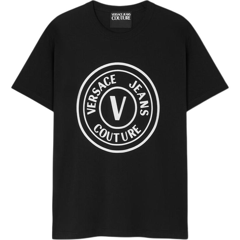 Футболка с круглым логотипом VERSACE JEANS COUTURE, черный
Футболка с круглым логотипом VERSACE JEANS COUTURE, черный