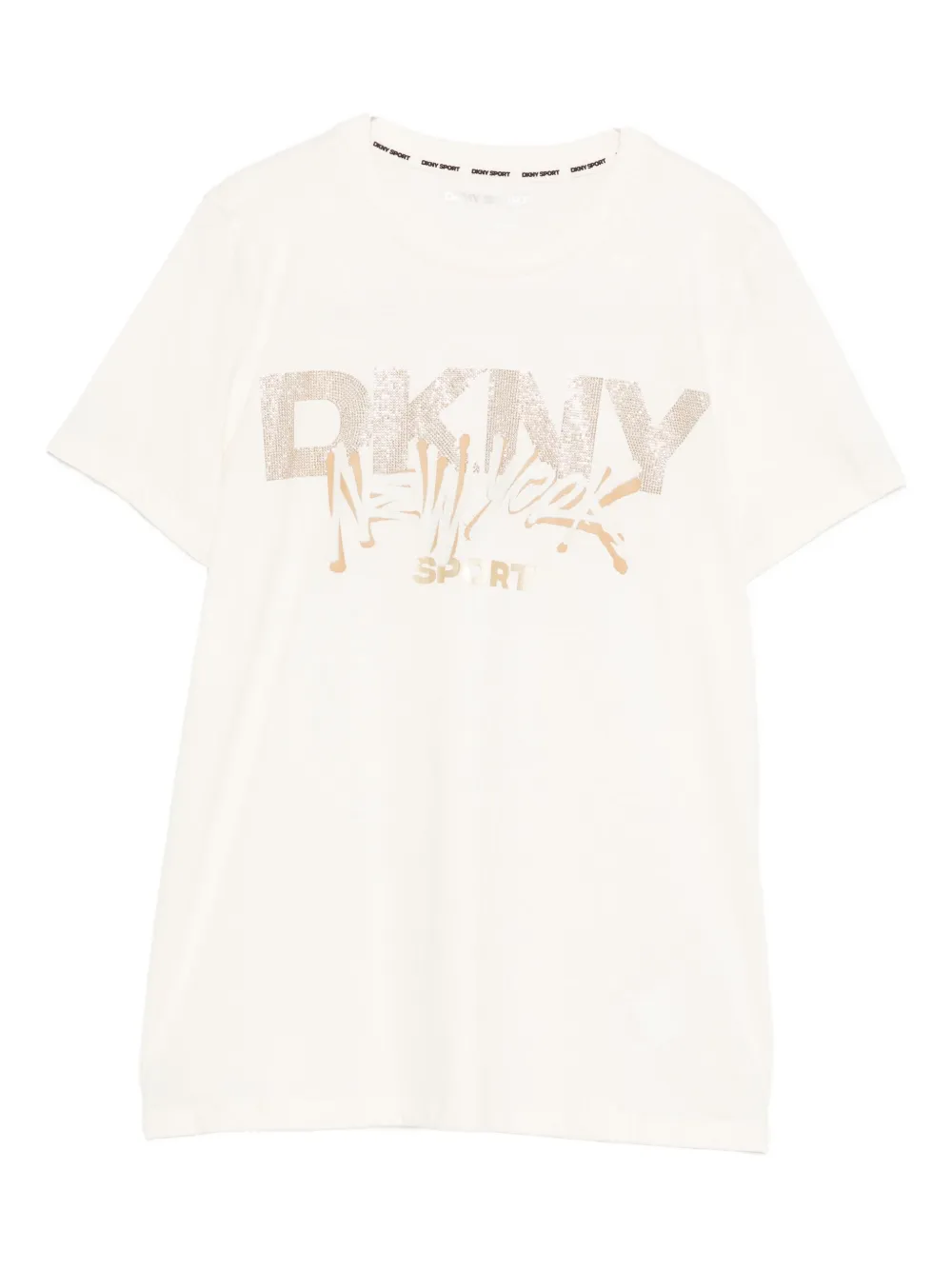 Футболка с принтом логотипа DKNY, нейтральный
Футболка с принтом логотипа DKNY, нейтральный