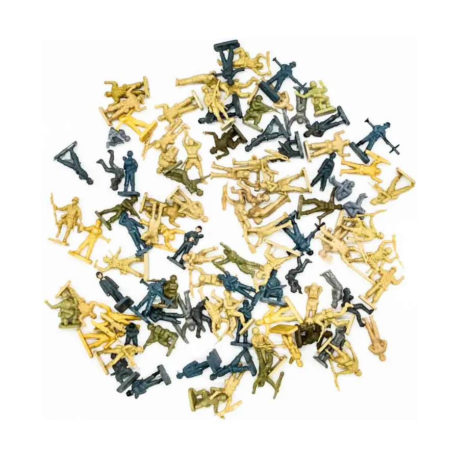 20-мм солдаты Второй мировой войны №3, Miscellaneous Historical Miniatures - WWII - Loose Miniatures (20mm) (Unidentifiable Manufacturer)
20-мм солдаты Второй мировой войны №3, Miscellaneous Historical Miniatures - WWII - Loose Miniatures (20mm) (Unidentifiable Manufacturer)