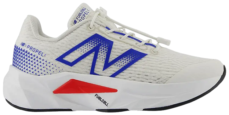 Кроссовки New Balance FuelCell Propel v5 Bungee Lace Little Kid 'Sea Salt Royal True Red', кремовый
Кроссовки New Balance FuelCell Propel v5 Bungee Lace Little Kid 'Sea Salt Royal True Red', кремовый