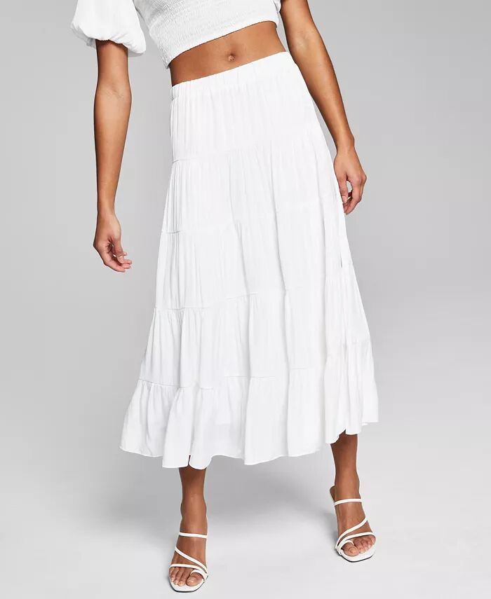 Женская юбка-макси с застежкой-молнией And Now This, белый
Женская юбка-макси с застежкой-молнией And Now This, белый