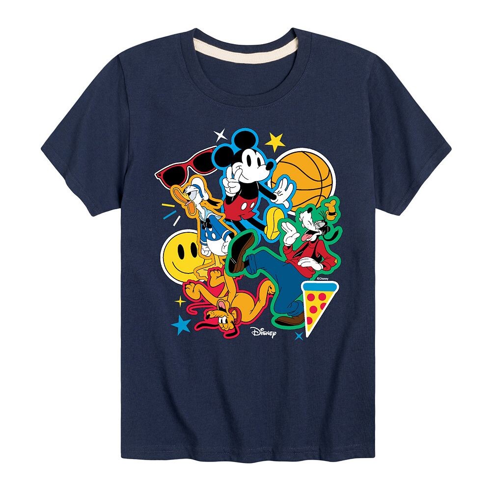 Футболка с рисунком коллажа для мальчиков 8–20 лет Disney's «Микки Маус и друзья», темно-синий
Футболка с рисунком коллажа для мальчиков 8–20 лет Disney's «Микки Маус и друзья», темно-синий