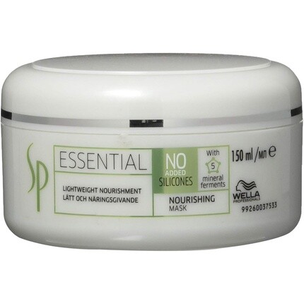 Sp Essential Питательная маска 150мл, Wella
Sp Essential Питательная маска 150мл, Wella