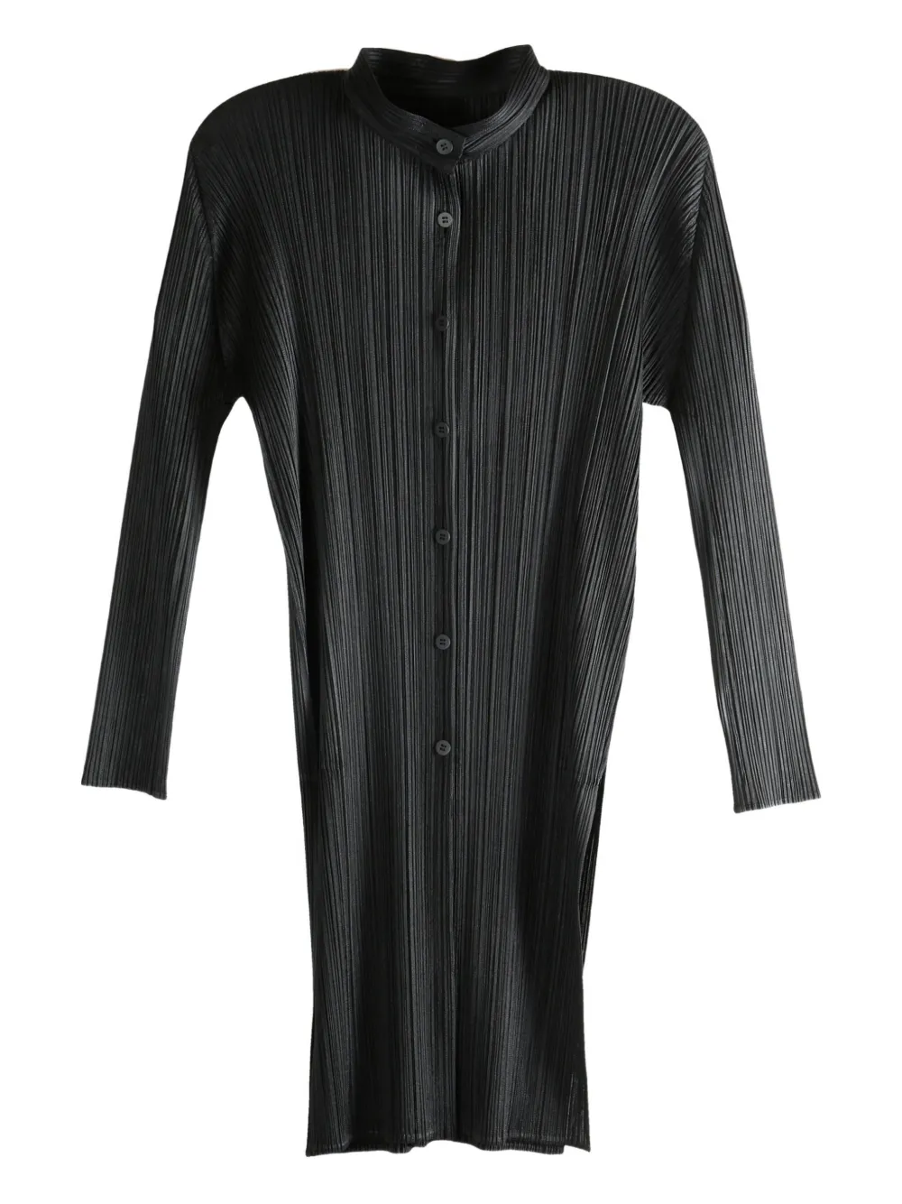 Застегивающийся топ модели PP58JJ492 Pleats Please Issey Miyake, черный 
Застегивающийся топ модели PP58JJ492 Pleats Please Issey Miyake, черный