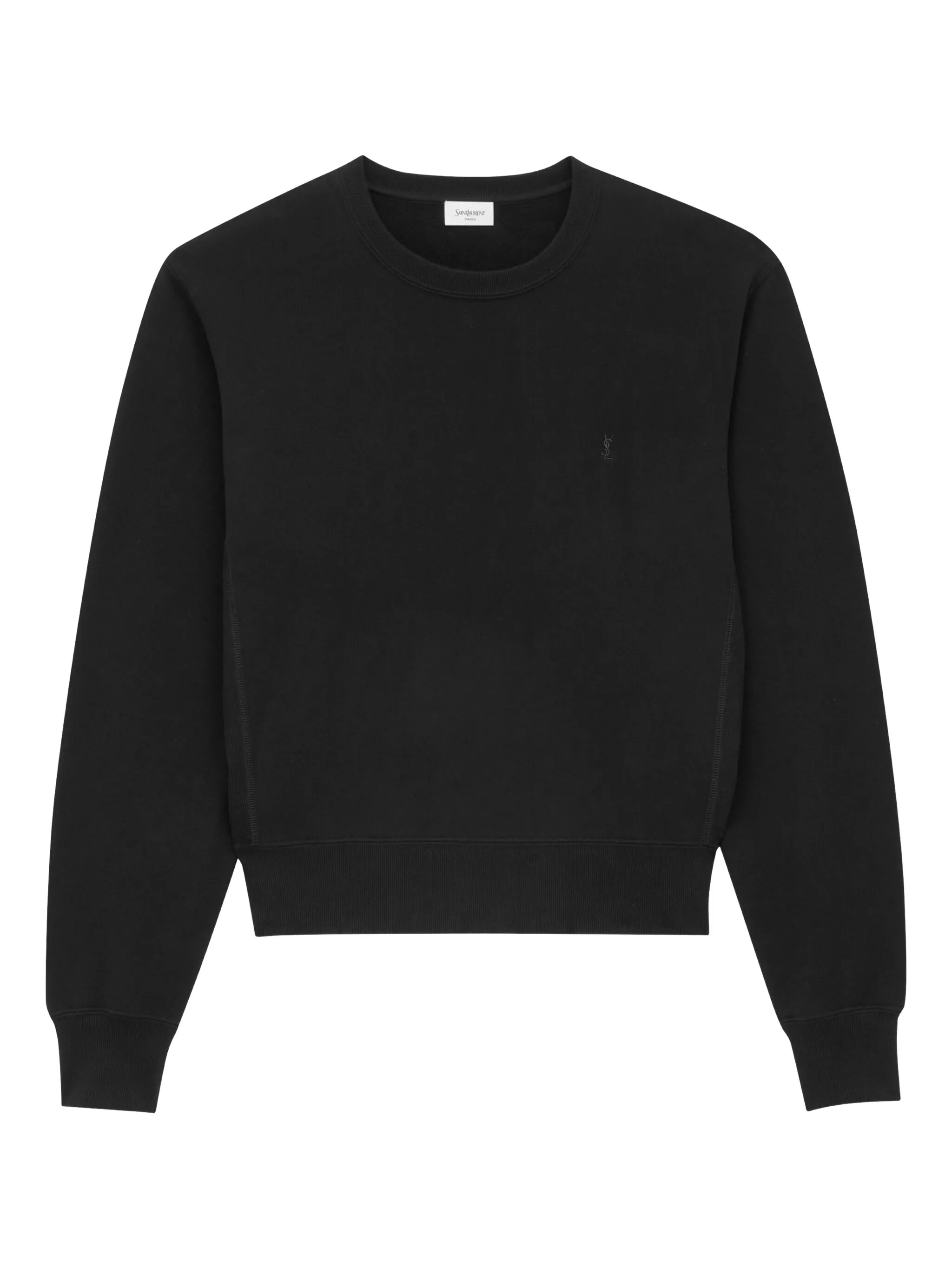 Джемпер с вышивкой Cassandre Saint Laurent, черный
Джемпер с вышивкой Cassandre Saint Laurent, черный