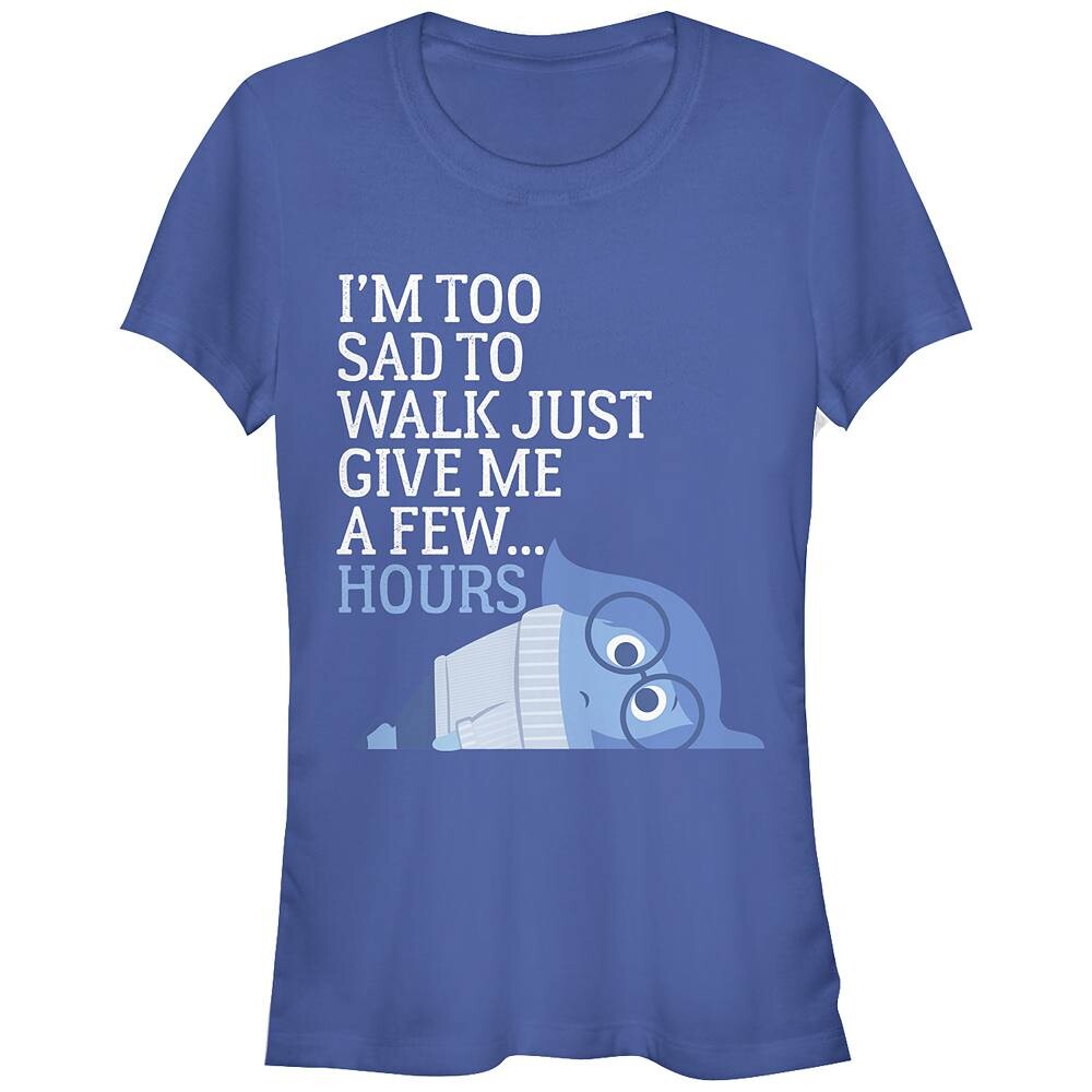 Детская футболка с рисунком Disney/Pixar «Наизнанку слишком грустно ходить» Disney / Pixar, цвет Royal
Детская футболка с рисунком Disney/Pixar «Наизнанку слишком грустно ходить» Disney / Pixar, цвет Royal