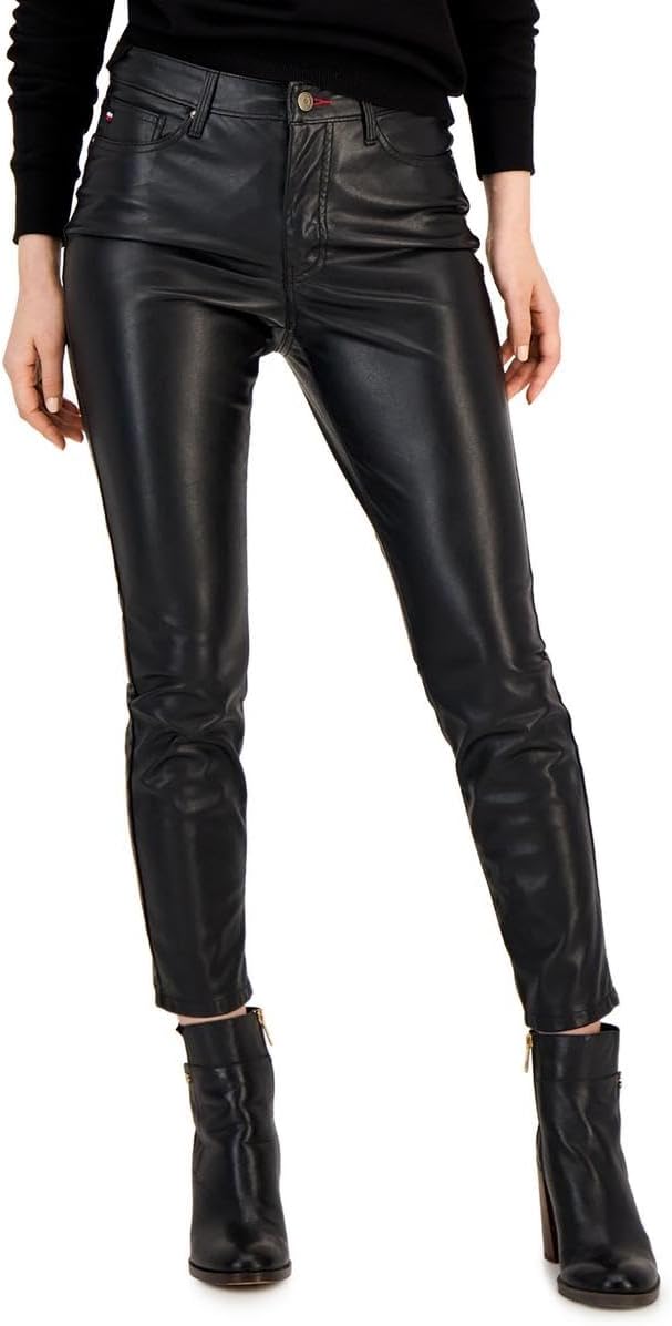 Женские облегающие брюки Tommy Hilfiger из искусственной кожи Vegan, Black
Женские облегающие брюки Tommy Hilfiger из искусственной кожи Vegan, Black