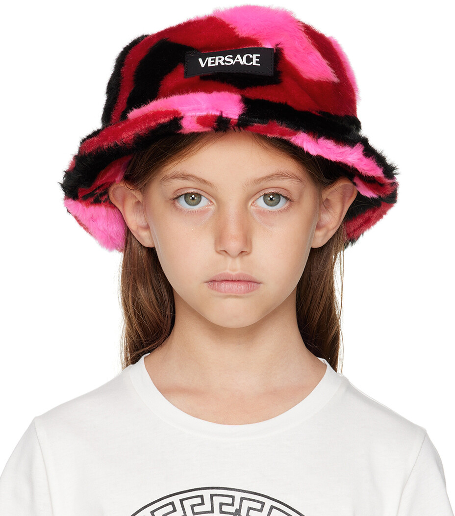 Детская красная шапка-мешок 'La Greca' Versace
Детская красная шапка-мешок 'La Greca' Versace