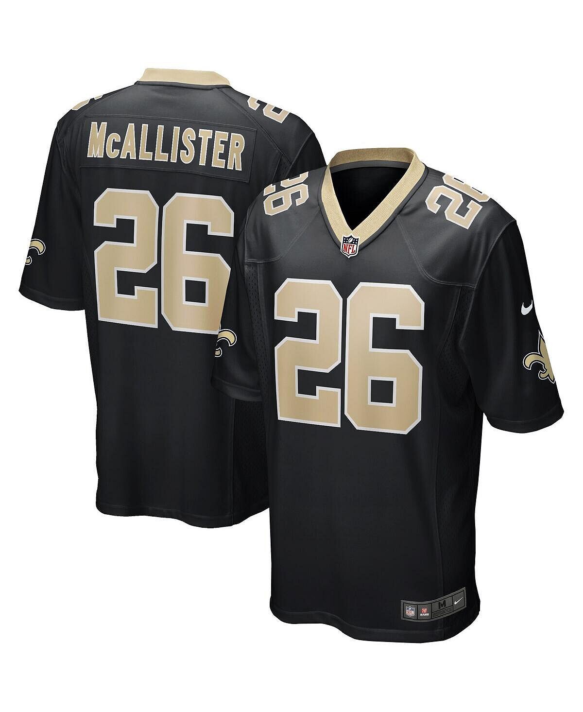 Мужская черная майка игрока в отставке Deuce McAllister New Orleans Saints Game Nike
Мужская черная майка игрока в отставке Deuce McAllister New Orleans Saints Game Nike