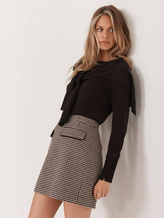 Мини-юбка Checked Mint Velvet, Brown/Multi
Мини-юбка Checked Mint Velvet, Brown/Multi