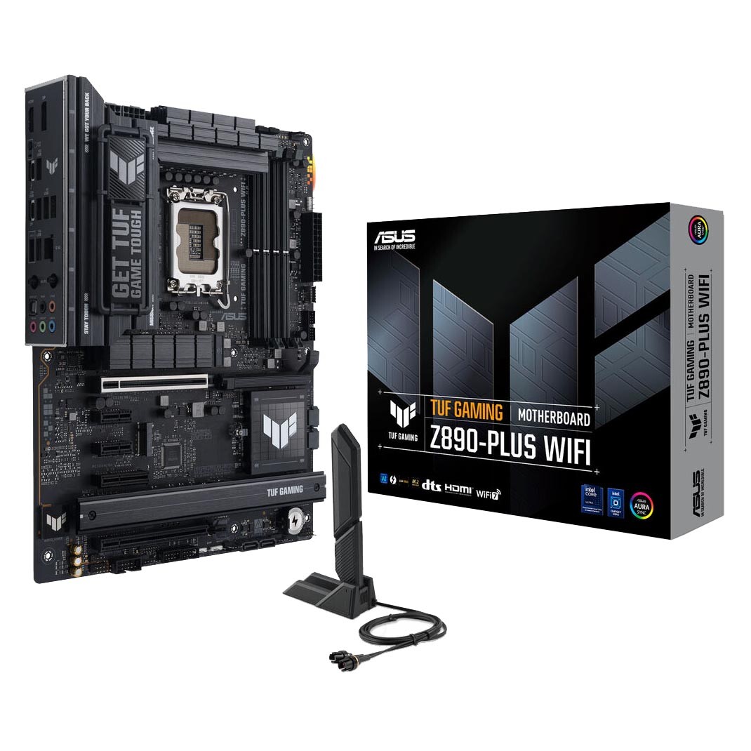 Материнская плата Asus TUF GAMING Z890-PLUS WIFI, LGA 1851, DDR5, WIFI
Материнская плата Asus TUF GAMING Z890-PLUS WIFI, LGA 1851, DDR5, WIFI
