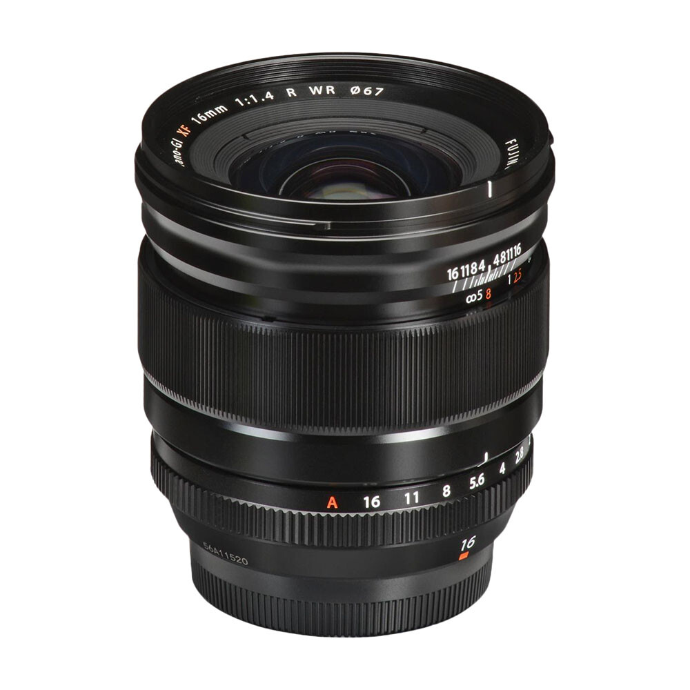 Объектив Fujifilm XF 16mm f/1.4 R WR, черный
Объектив Fujifilm XF 16mm f/1.4 R WR, черный