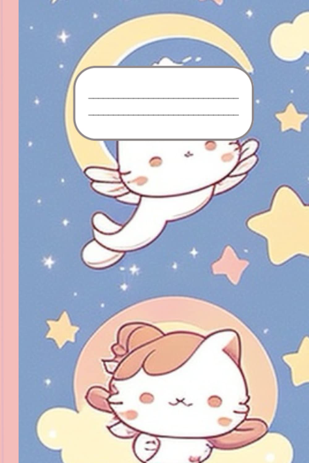 Kawaii Cuaderno Angeles Gatos: Gatos en el Cielo con estrellas, arcoris, regalos únicos: Cuaderno Kawaii de Gatos Angelitos: 108 Páginas Rayadas para tus Ideas más Purrrfectas (Spanish Edition) (Independently published)
Kawaii Cuaderno Angeles Gatos: Gatos en el Cielo con estrellas, arcoris, regalos únicos: Cuaderno Kawaii de Gatos Angelitos: 108 Páginas Rayadas para tus Ideas más Purrrfectas (Spanish Edition) (Independently published)