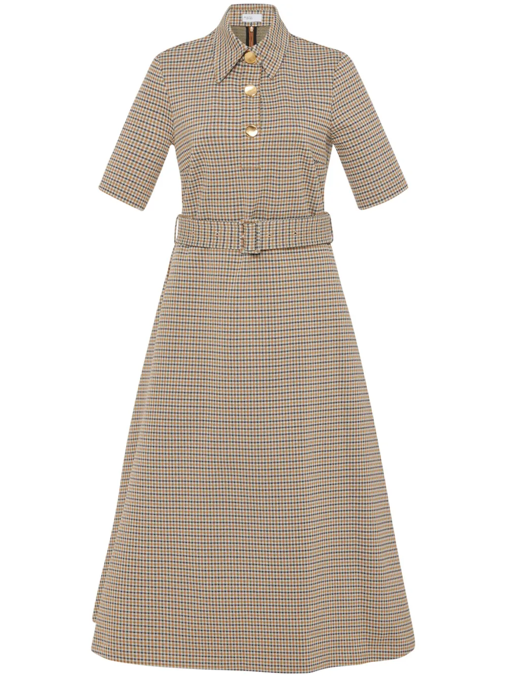 Платье миди в клетку Rosetta Getty, нейтральный
Платье миди в клетку Rosetta Getty, нейтральный