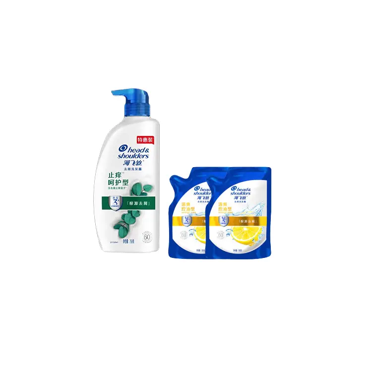 Освежающий шампунь с лимоном глубокое очищение, объем и пышность аромат фрезии и цитрусов Head&shoulders, Three-Piece Set: Itch Relief Shampoos 750g+Refreshing Oil-Control Refill Bags 200g*2
Освежающий шампунь с лимоном глубокое очищение, объем и пышность аромат фрезии и цитрусов Head&shoulders, Three-Piece Set: Itch Relief Shampoos 750g+Refreshing Oil-Control Refill Bags 200g*2