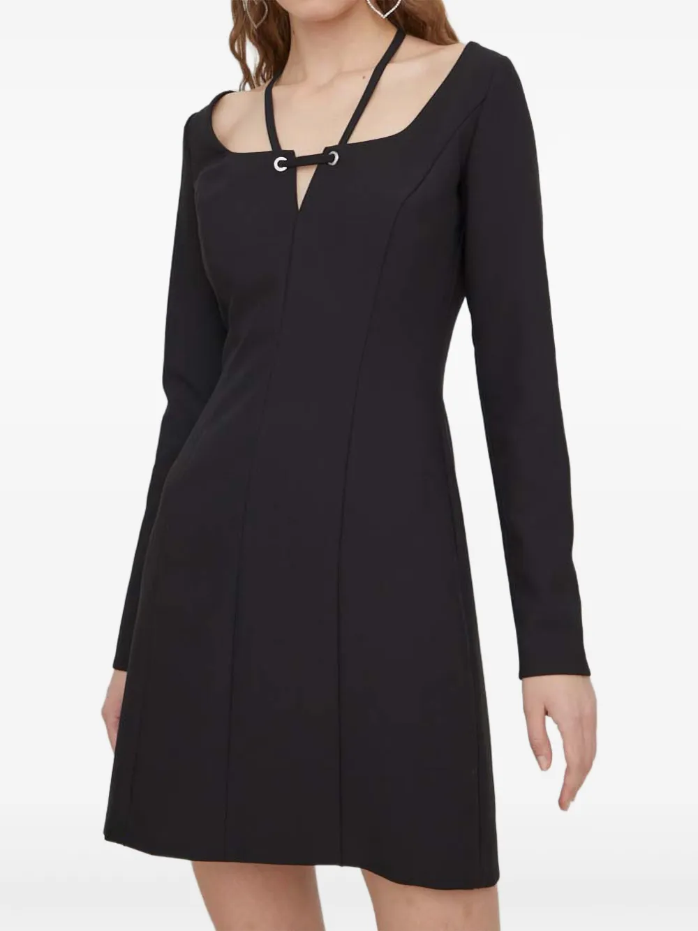 Платье мини с квадратным вырезом Hugo, черный
Платье мини с квадратным вырезом Hugo, черный