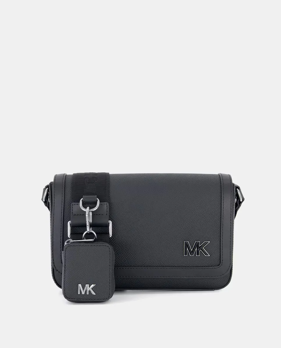 Мужская сумка через плечо с клапаном, логотипами и карманом Michael Kors, черный
Мужская сумка через плечо с клапаном, логотипами и карманом Michael Kors, черный