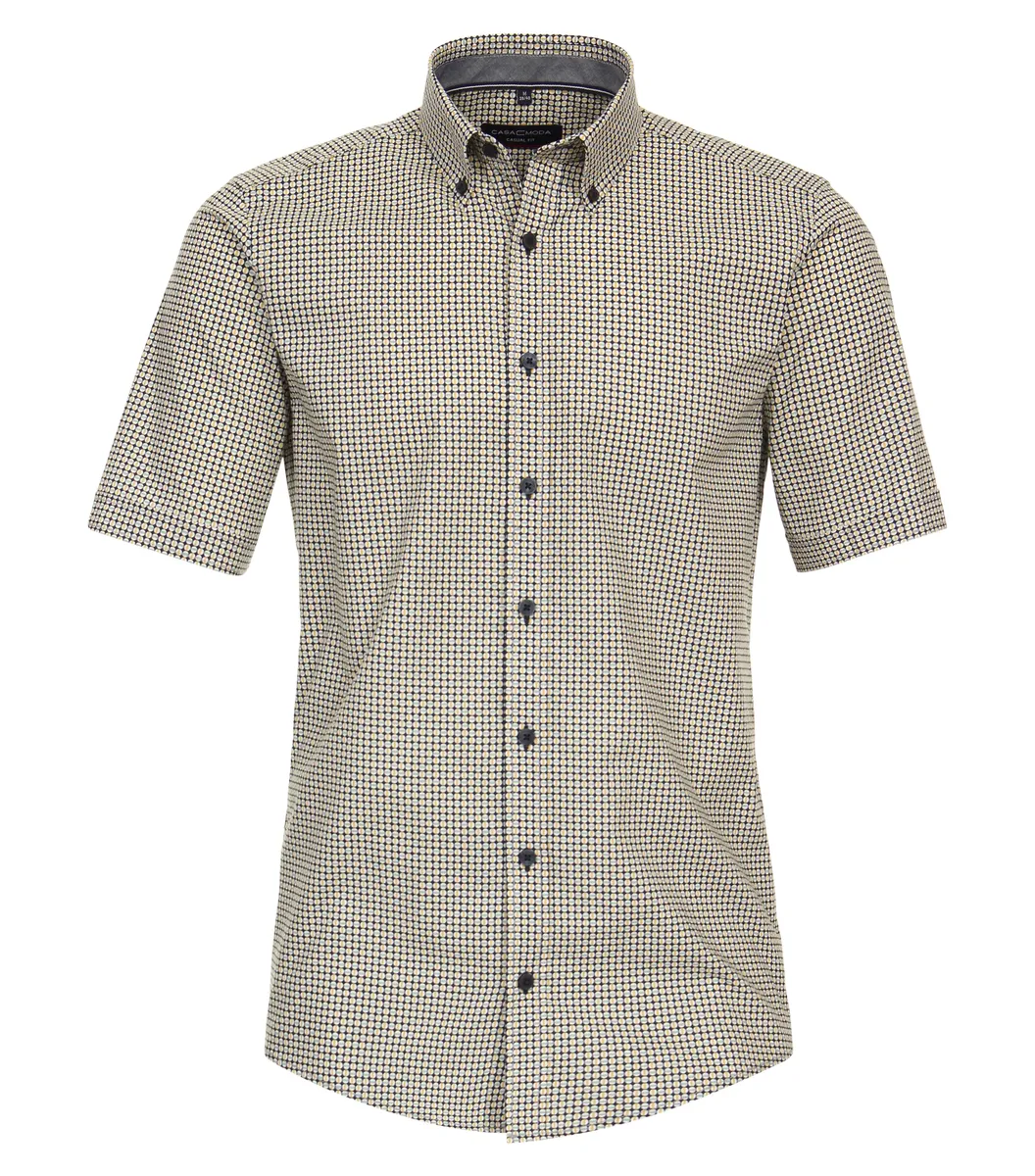 Рубашка CASAMODA с короткими рукавами "Повседневная рубашка CASAMODA с короткими рукавами и принтом ", синий
Рубашка CASAMODA с короткими рукавами "Повседневная рубашка CASAMODA с короткими рукавами и принтом ", синий