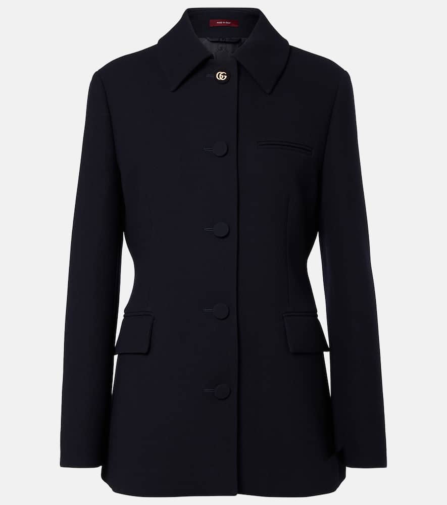 Куртка Double G из шерсти Gucci, Ink
Куртка Double G из шерсти Gucci, Ink