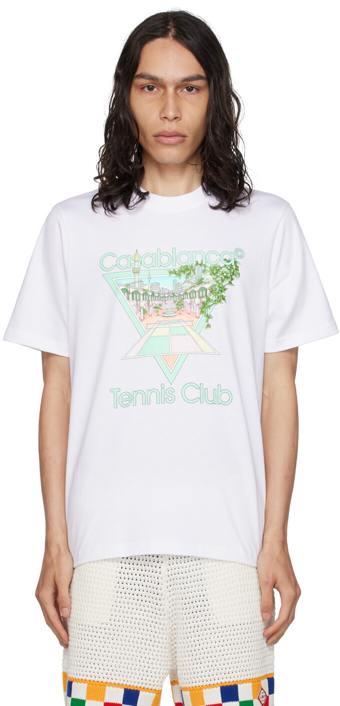 Белая футболка Tennis Club Icon Casablanca, Белый, Белая футболка Tennis Club Icon Casablanca
Белая футболка Tennis Club Icon Casablanca, Белый, Белая футболка Tennis Club Icon Casablanca