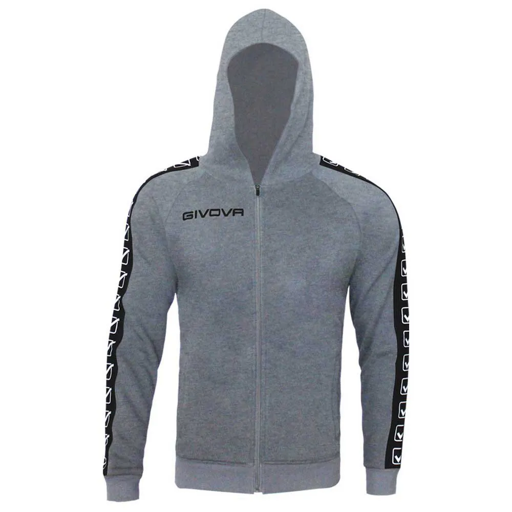 Толстовка Givova Band full zip, серый
Толстовка Givova Band full zip, серый