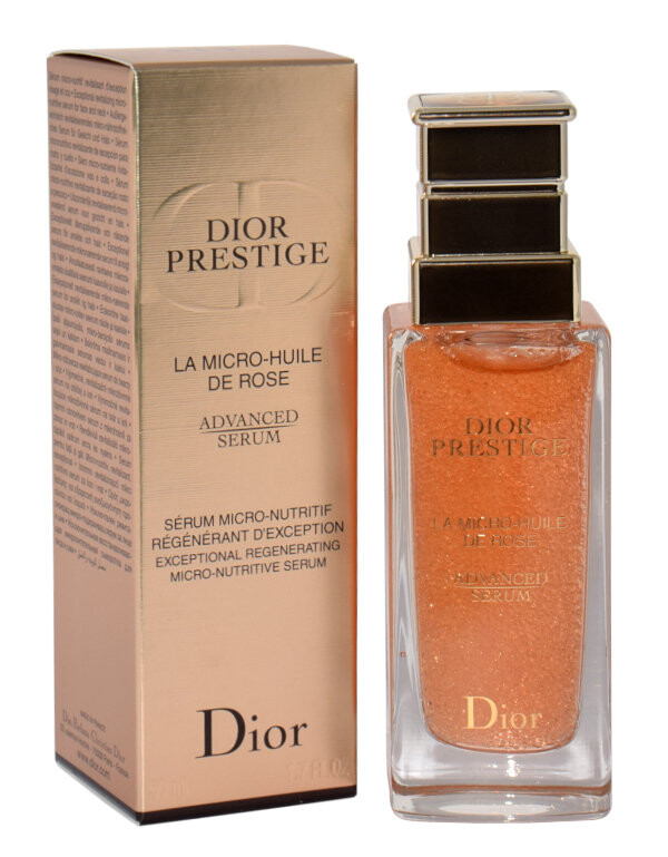Dior Prestige, Усовершенствованная сыворотка La Micro-Huile De Rose, 50 мл
Dior Prestige, Усовершенствованная сыворотка La Micro-Huile De Rose, 50 мл