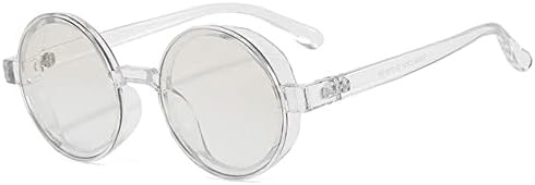 Круглые солнцезащитные очки 2026 года для женщин в стиле ретро-панк, модные желто-оранжевые солнцезащитные очки для мужчин, защита от УФ-излучения UV400 MTZJH, Clear Light Gray
Круглые солнцезащитные очки 2026 года для женщин в стиле ретро-панк, модные желто-оранжевые солнцезащитные очки для мужчин, защита от УФ-излучения UV400 MTZJH, Clear Light Gray