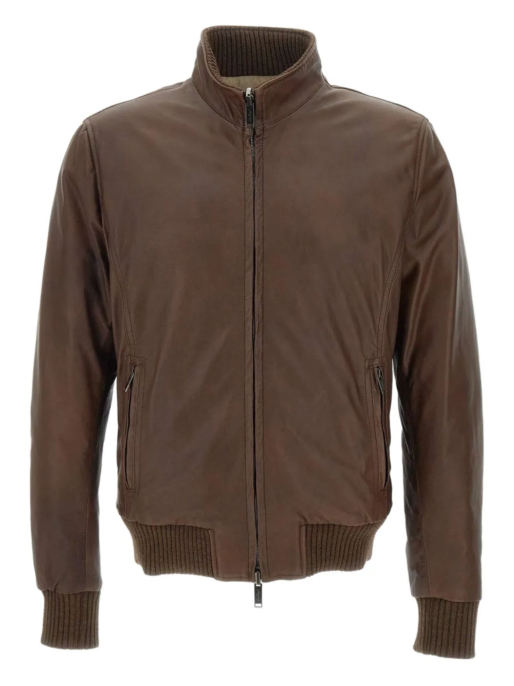 Куртка с манжетами в рубчик VOLFAGLI, коричневый
Куртка с манжетами в рубчик VOLFAGLI, коричневый