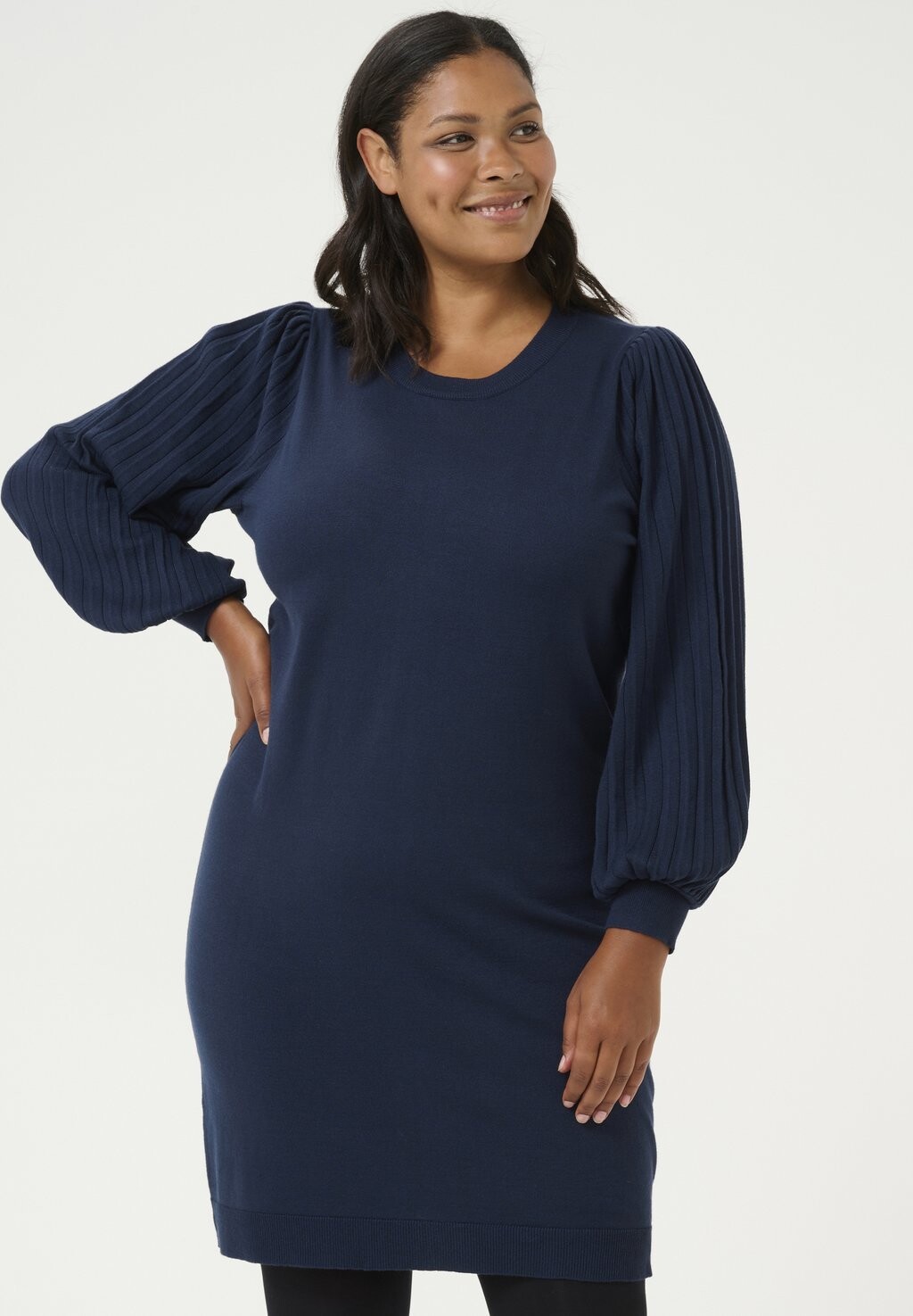 Платье-джемпер Kaffe Curve, темно-синий
Платье-джемпер Kaffe Curve, темно-синий