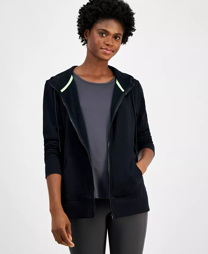 Женская свободная флисовая толстовка с молнией спереди и длинными рукавами, размеры XS-4X, создано для Macy's Id Ideology, черный
Женская свободная флисовая толстовка с молнией спереди и длинными рукавами, размеры XS-4X, создано для Macy's Id Ideology, черный