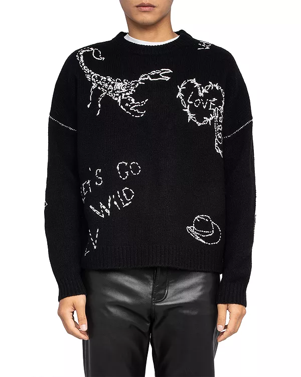 Свитер Бобо Zadig & Voltaire, черный
Свитер Бобо Zadig & Voltaire, черный