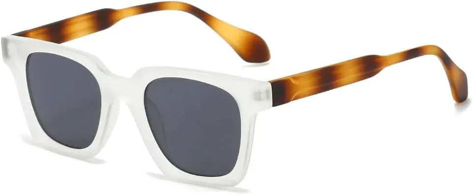 Мужские солнцезащитные очки в стиле ретро, квадратные, модные солнцезащитные очки UV400, женские панк-очки, зеленые солнцезащитные очки HYYZZC, Matte White Yellow
Мужские солнцезащитные очки в стиле ретро, квадратные, модные солнцезащитные очки UV400, женские панк-очки, зеленые солнцезащитные очки HYYZZC, Matte White Yellow