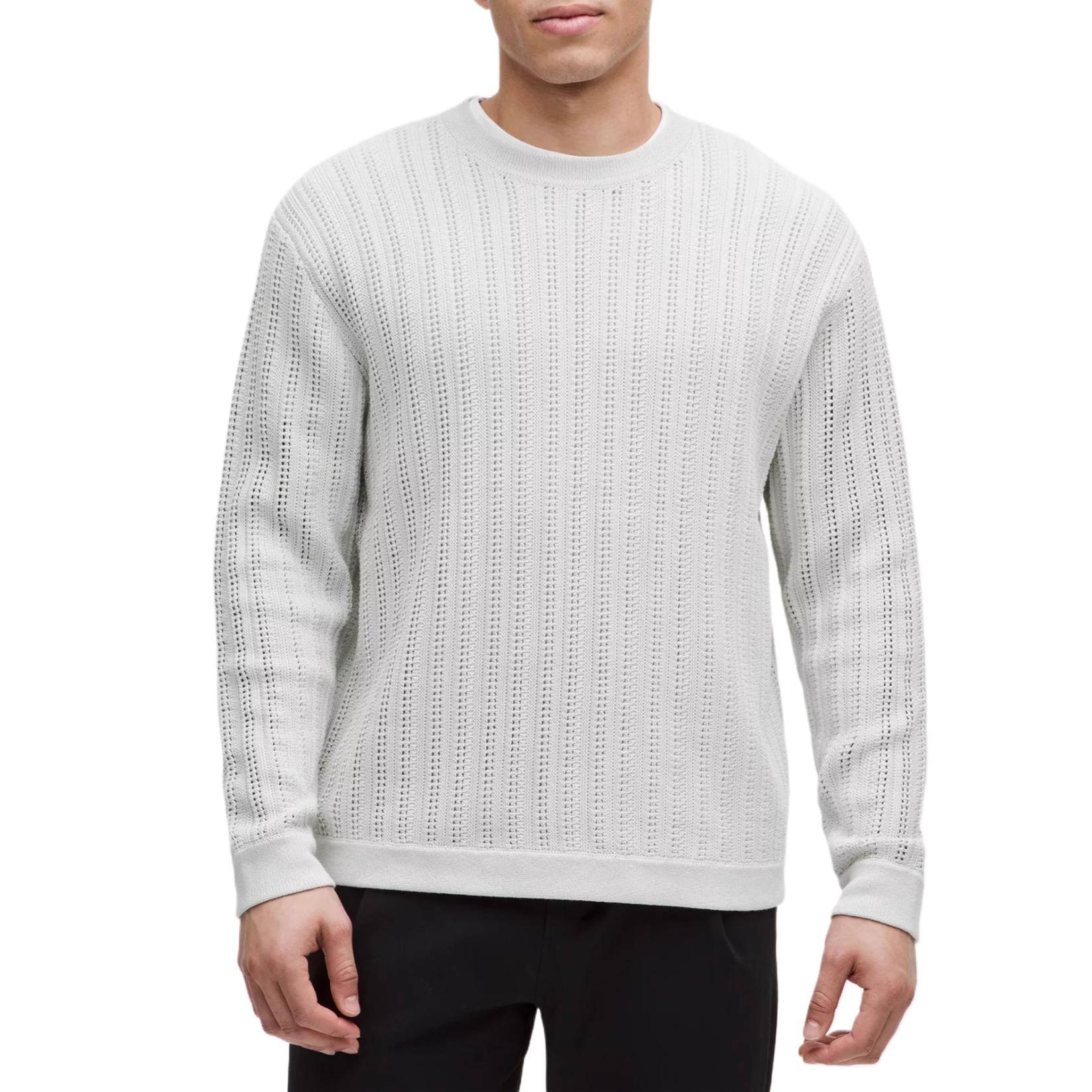 Хлопковый джемпер для мужчин Lululemon, серый
Хлопковый джемпер для мужчин Lululemon, серый