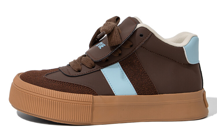 Кеды, скейтборд обувь женская высокая коричневый/светло-голубой Feiyue
Кеды, скейтборд обувь женская высокая коричневый/светло-голубой Feiyue