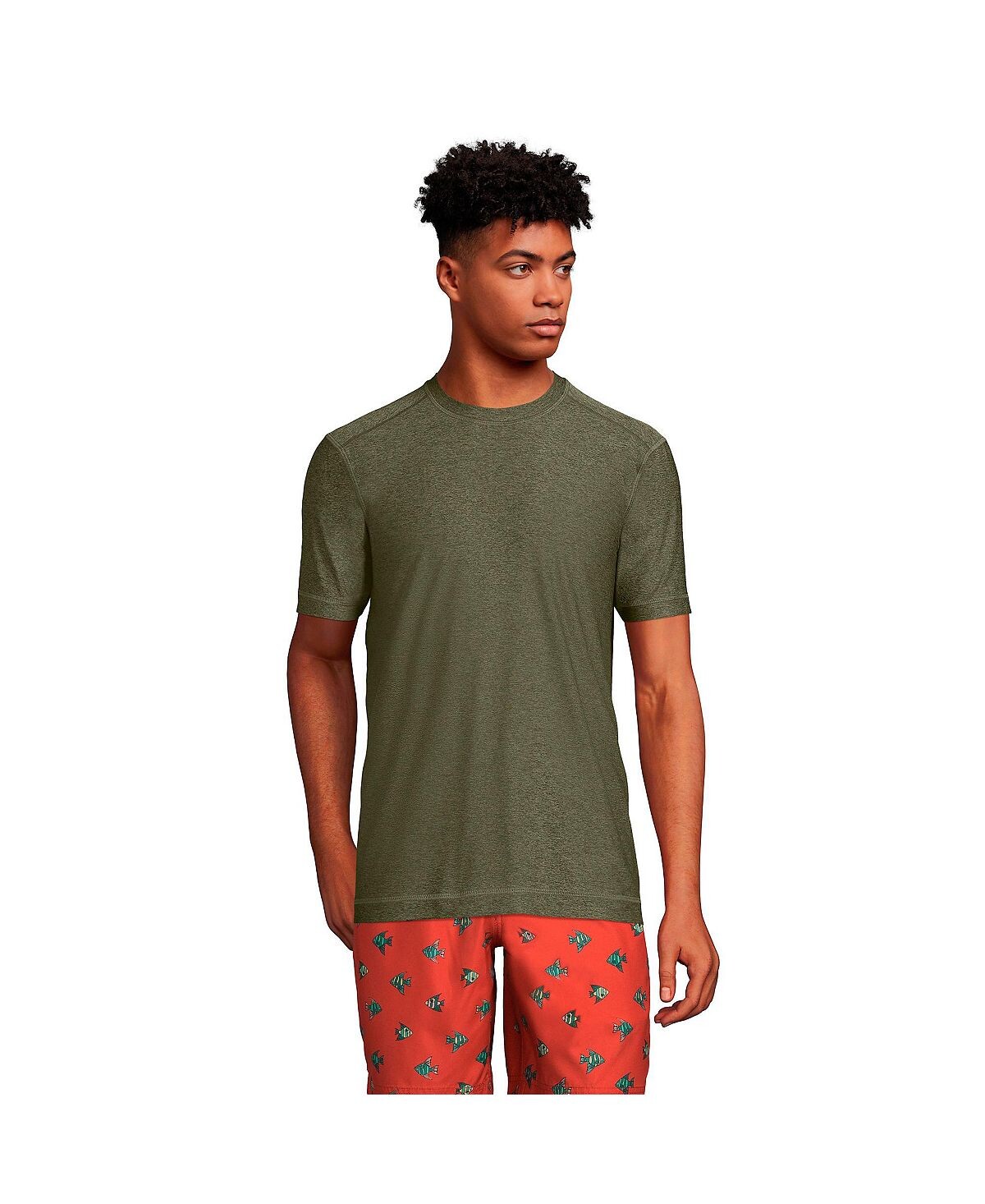 Мужская футболка для плавания с короткими рукавами UPF 50 Рашгард Lands' End
Мужская футболка для плавания с короткими рукавами UPF 50 Рашгард Lands' End