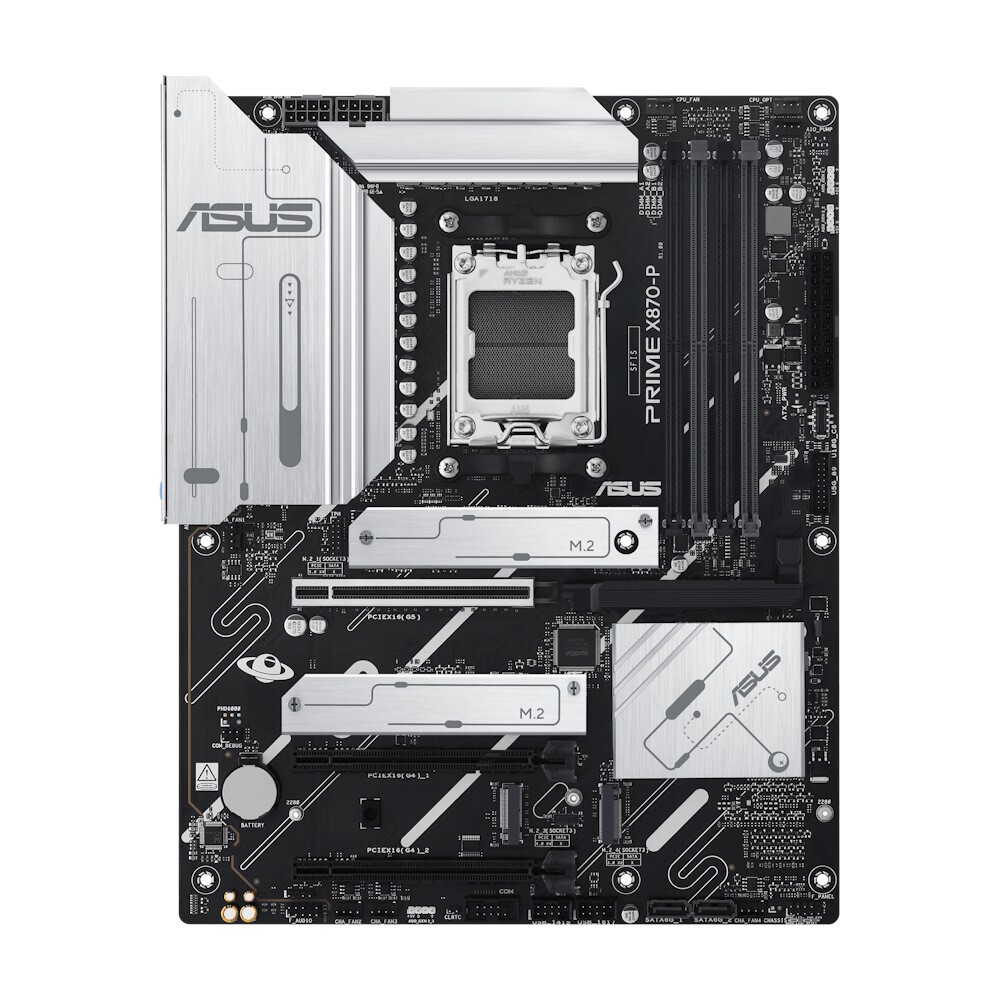 Материнская плата Asus PRIME X870-P, AM5, DDR5
Материнская плата Asus PRIME X870-P, AM5, DDR5