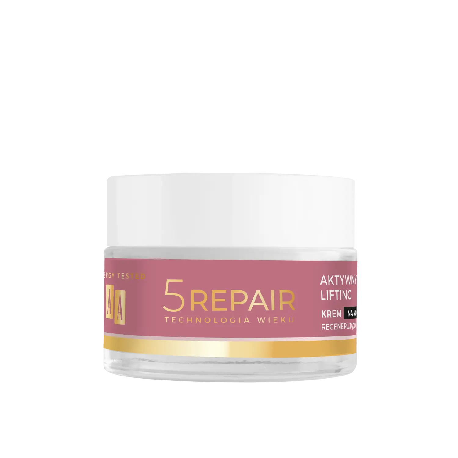 AA Technologia Wieku 5Repair Ночной крем для лица 50+, 50 мл
AA Technologia Wieku 5Repair Ночной крем для лица 50+, 50 мл